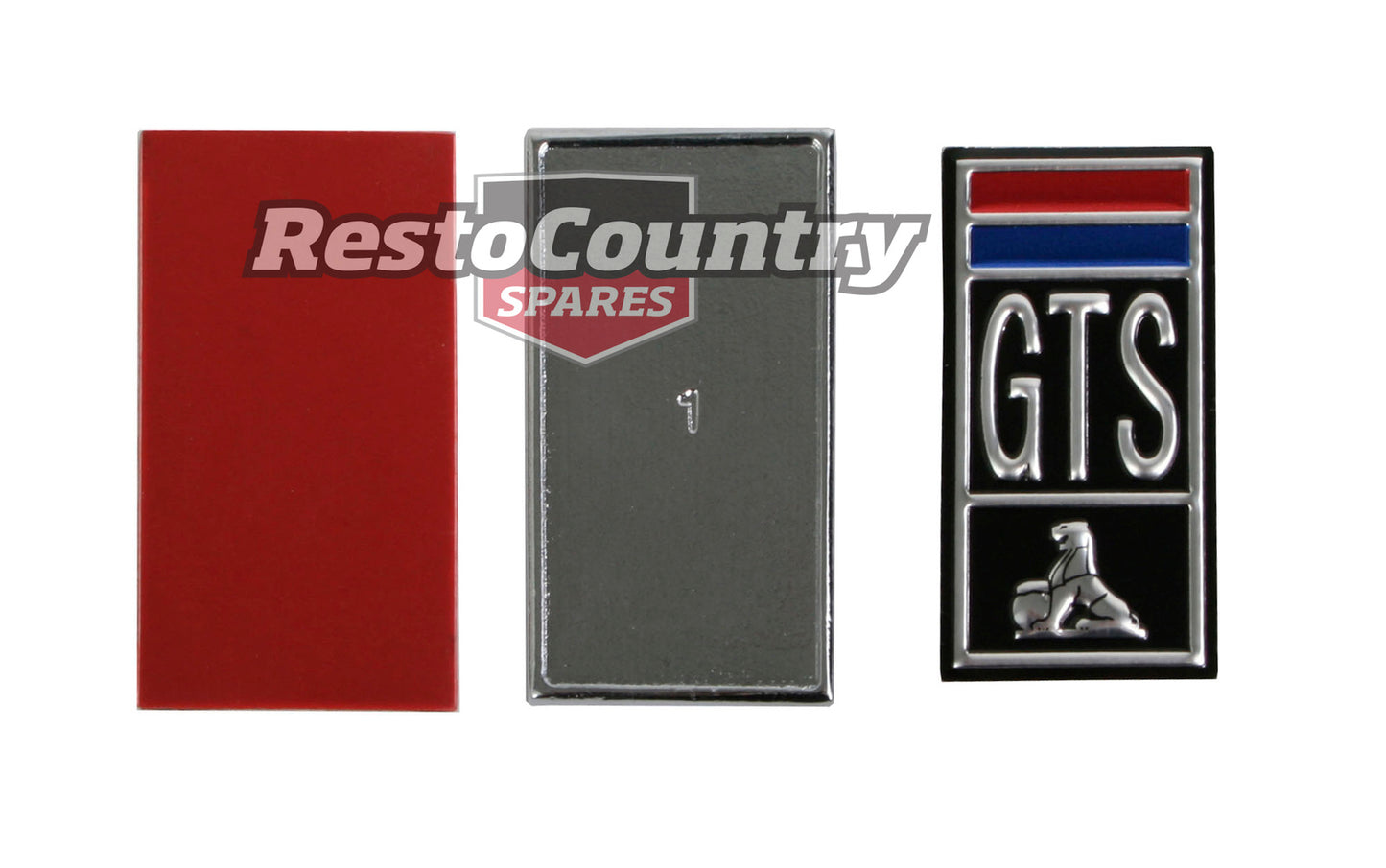 Badge "GTS" HK HT HG Monaro Rear Seat - B1001A