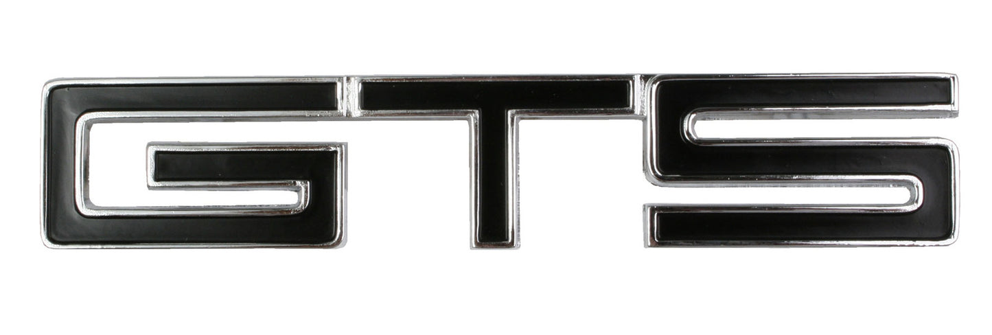 Badge "GTS" Monaro Grille Black HG Only - B1005