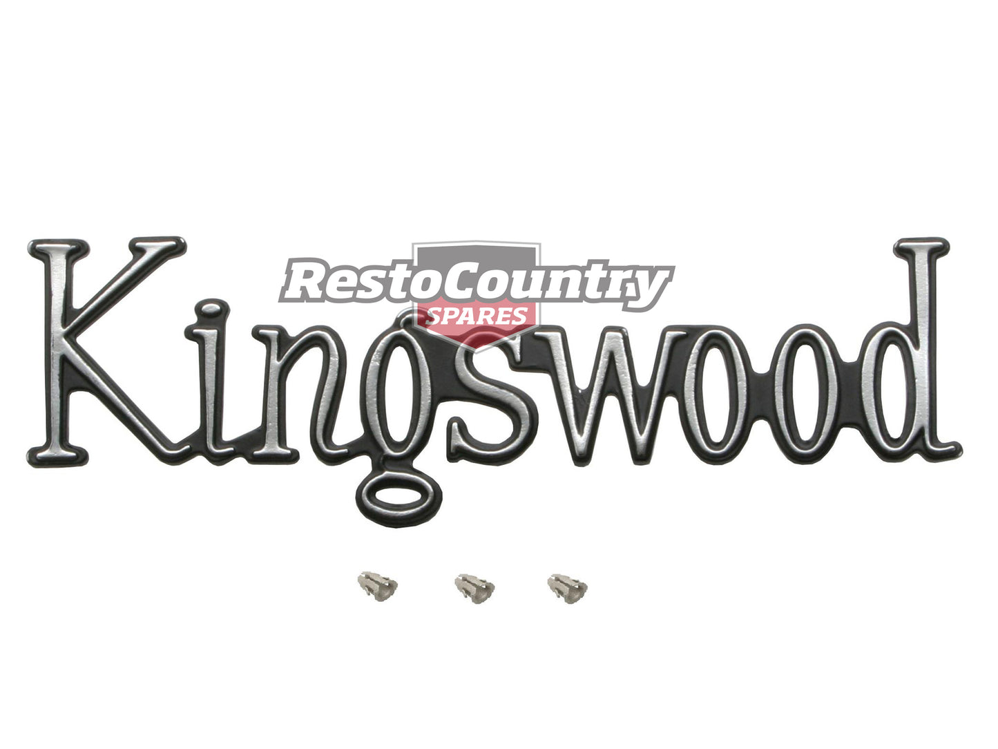 Badge "Kingswood" HQ HJ Fender, Boot, Tailgate - B1007