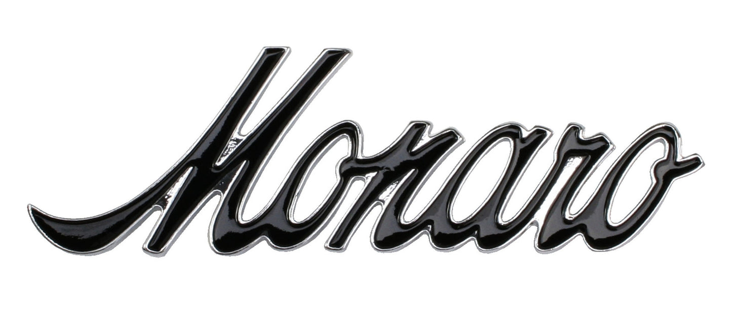 Badge "Monaro" Fender (Black) HQ HJ - B1009