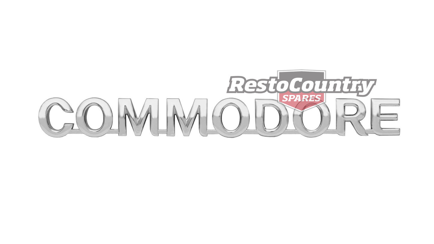 Badge "Commodore" Back Panel Series 2 VS Commodore - B1144