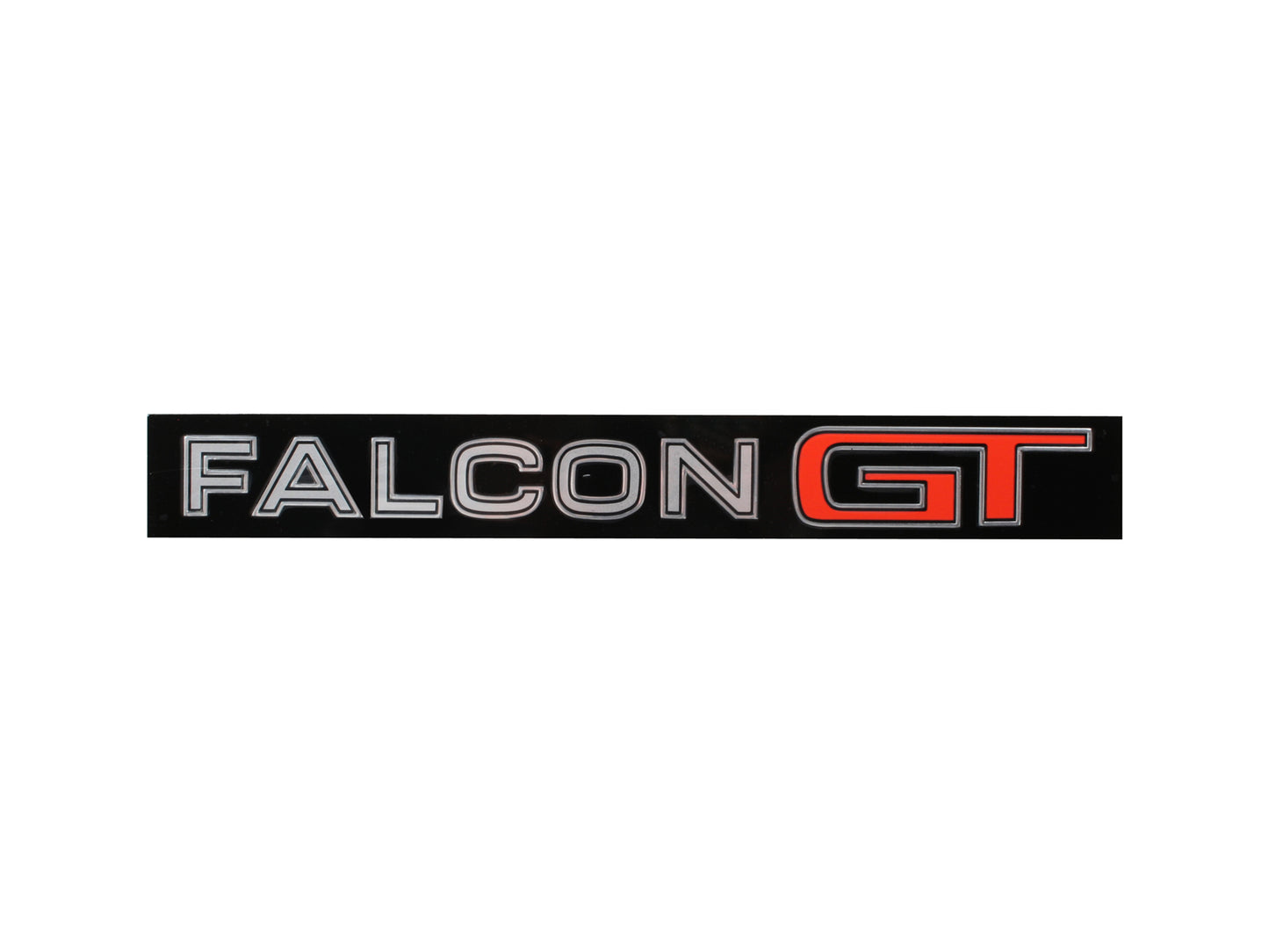 Badge Boot Moulding Insert XY GT "Falcon GT" - B2005