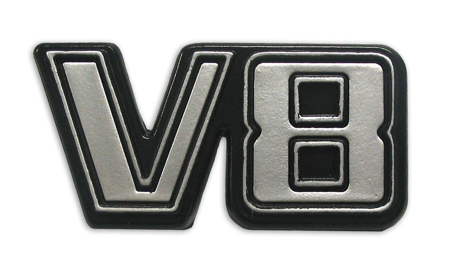Badge "V8" Fender XA XB ZF ZG (302) - B2022