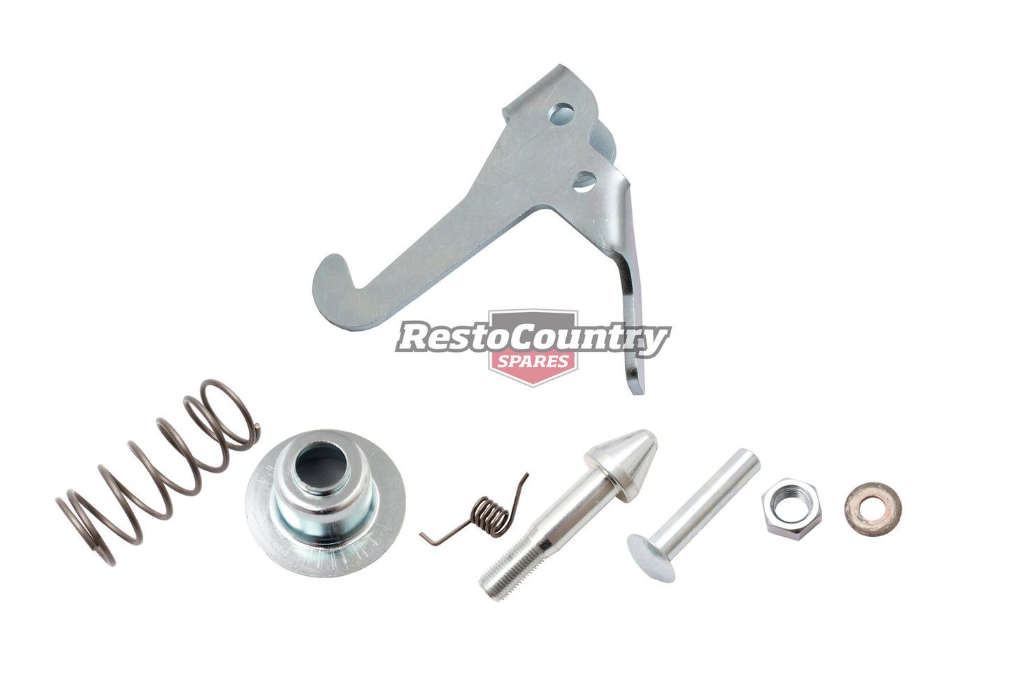 Bonnet Lock Plunger, Spring & Safety Catch HK HT HG - BCK1006