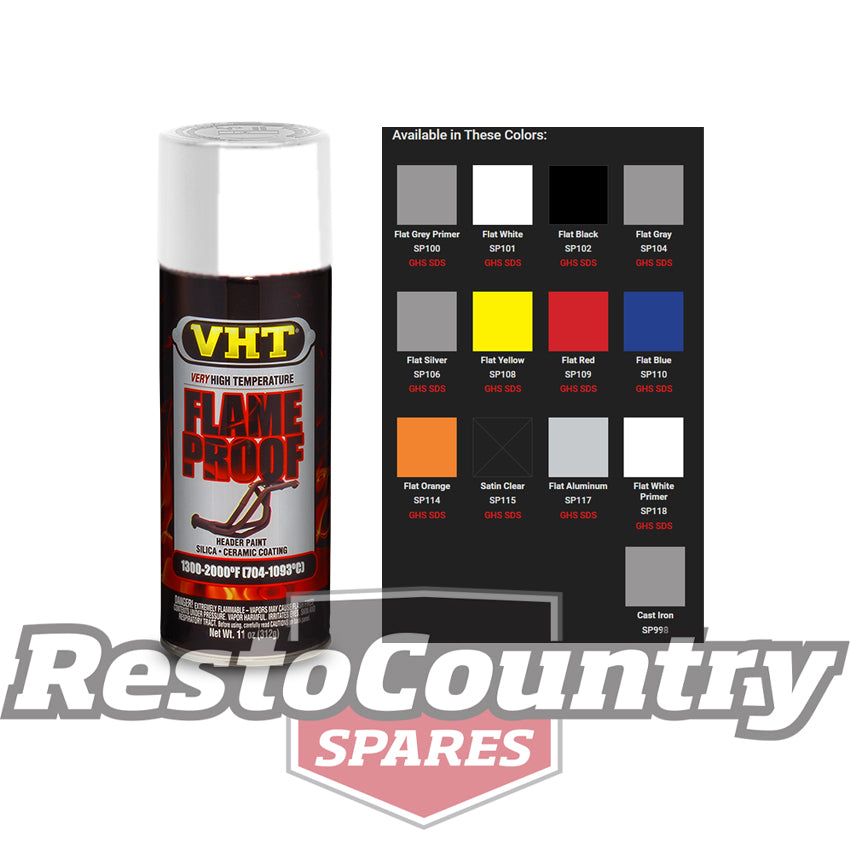 VHT Flame Proof Flat White 312g Aero - SP101