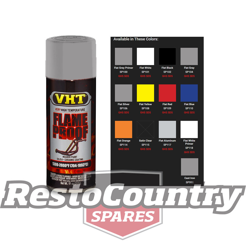 VHT Flame Proof Flat Grey 312g Aero - SP104