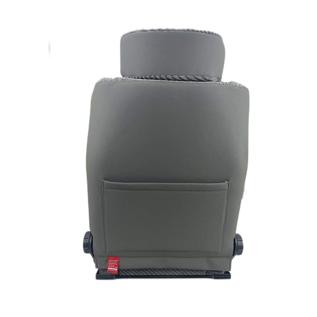 Autotecnica Sport Seat Grey Striped Includes Lumbar Support & Twin Adjusters - SP88GS