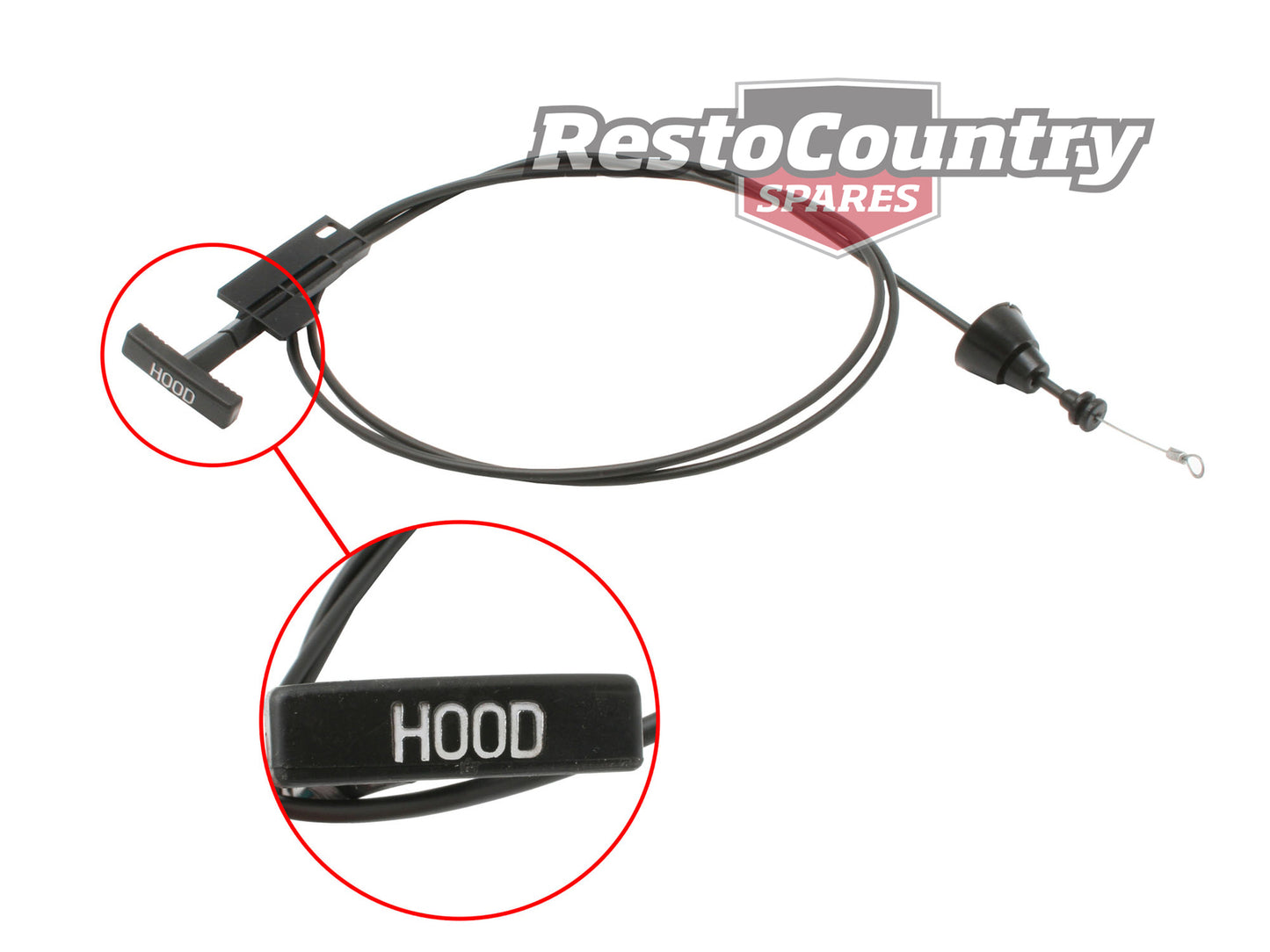 Bonnet Release Cable XD XE XF XG ZJ ZK ZL FC FD FE LTD - XE16A665A