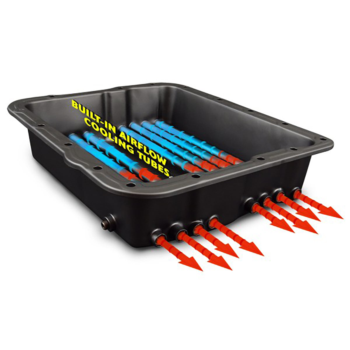 Derale Transmission Cooling Pan Suits GM TH400 Turbo400 Auto - 14201