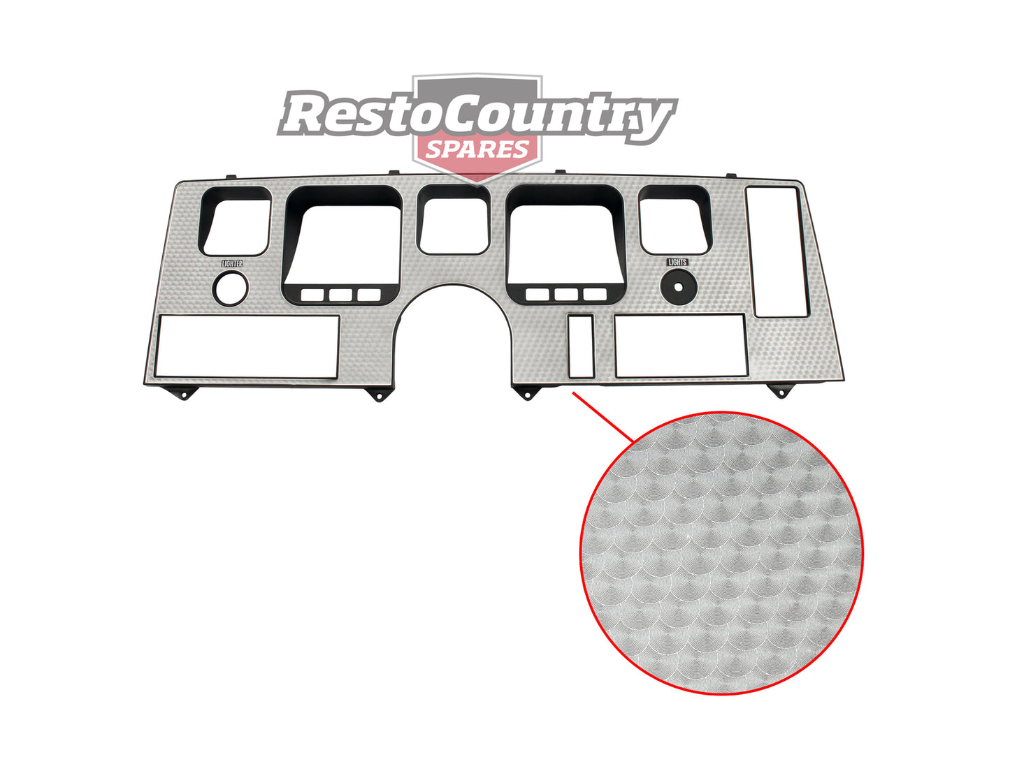 Dash Fascia HQ GTS Silver - 2815985