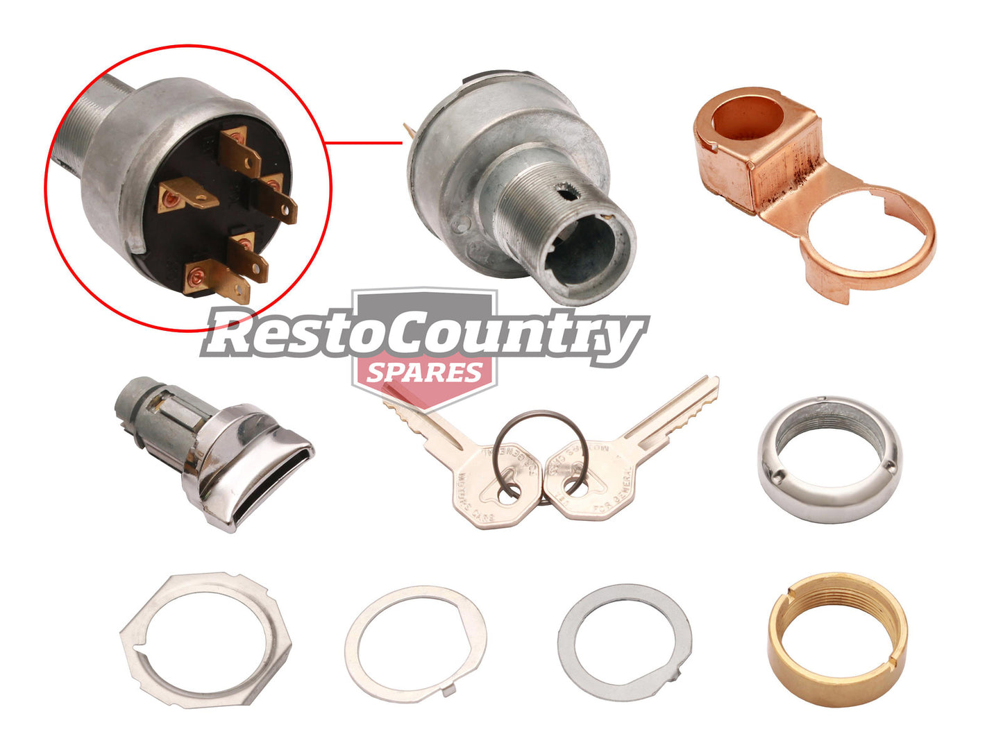 Switch Ignition FE FC FB EK EJ EH HK 5 Pin Will Fit HT HG LC 6 Pin - 7424302KIT