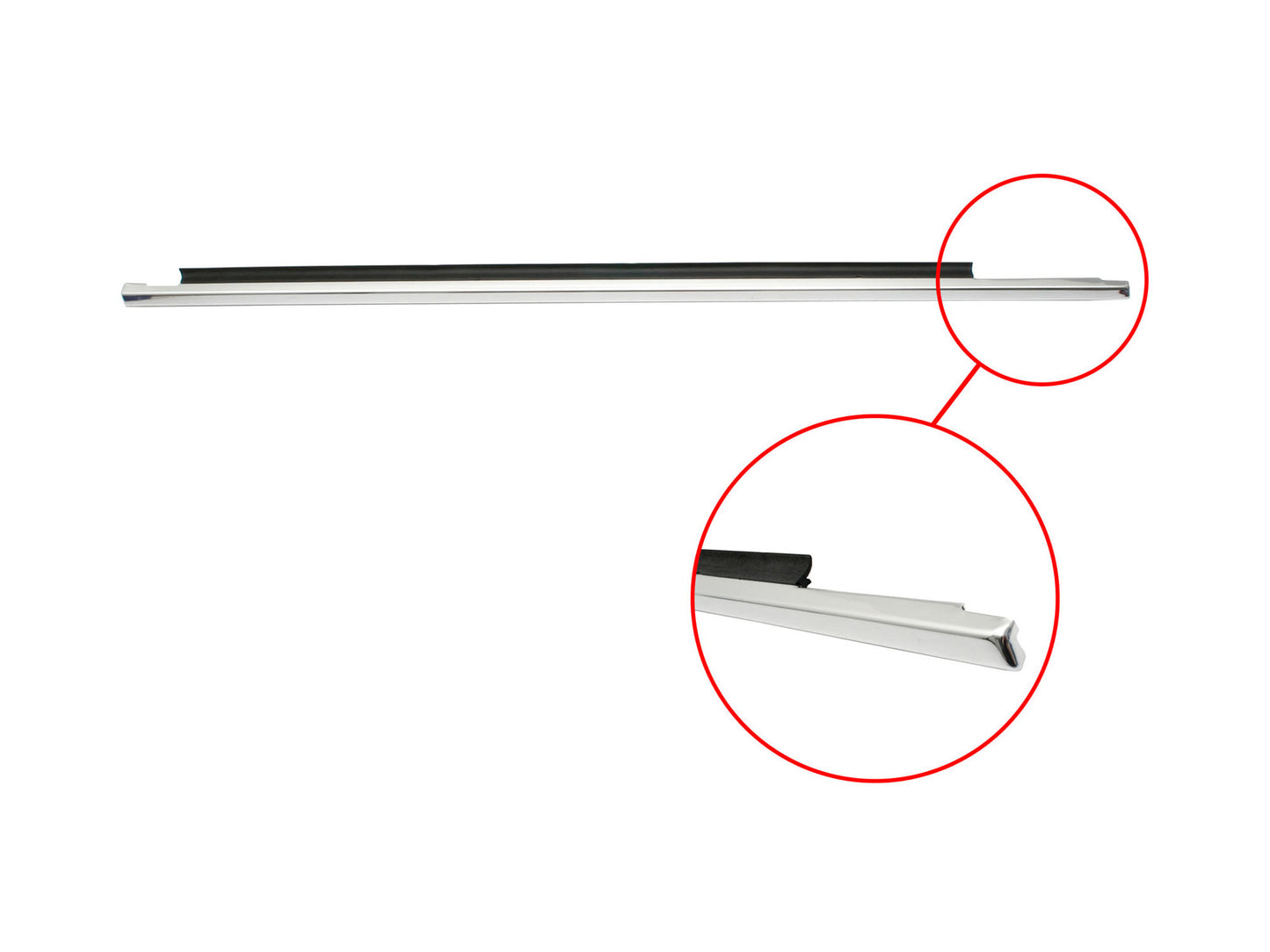 Door Belt & Moulding VB VC VH Commodore Right Front Outer - 90044790