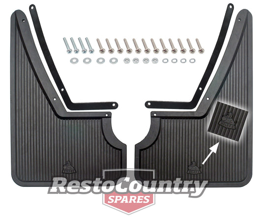 Mudflap Kit Rear HJ HX HZ Sedan Wagon Exc Statesman - 92021180