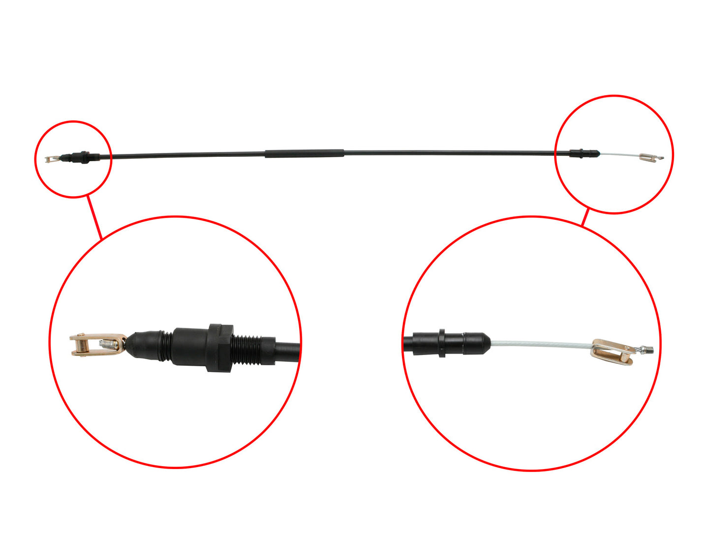 Clutch Cable VK VL Commodore V8 - 92023379