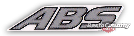 Decal "ABS" Rear Window VR VS Commodore - 92052789