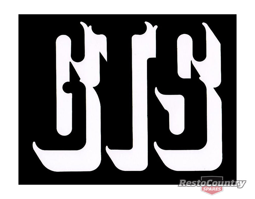 Paint Mask "GTS" HX Rear Door (Exc Black Car) - 9942756