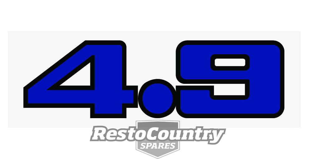 Decal Air Cleaner & Rocker Cover XD XE ZJ ZK "4.9" - AD2001