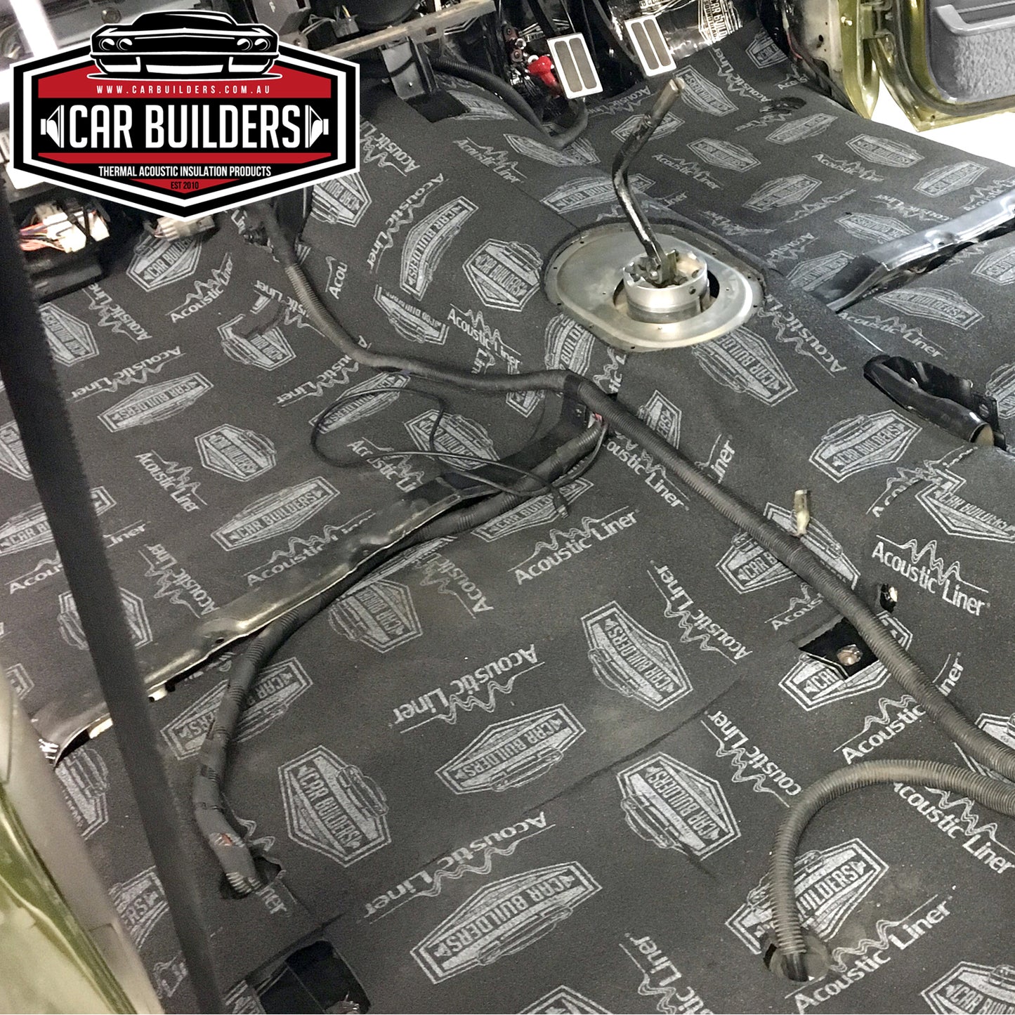 Car Builders Acoustic Liner x1 Sheet 12mm x 950mm X 1800mm - AL