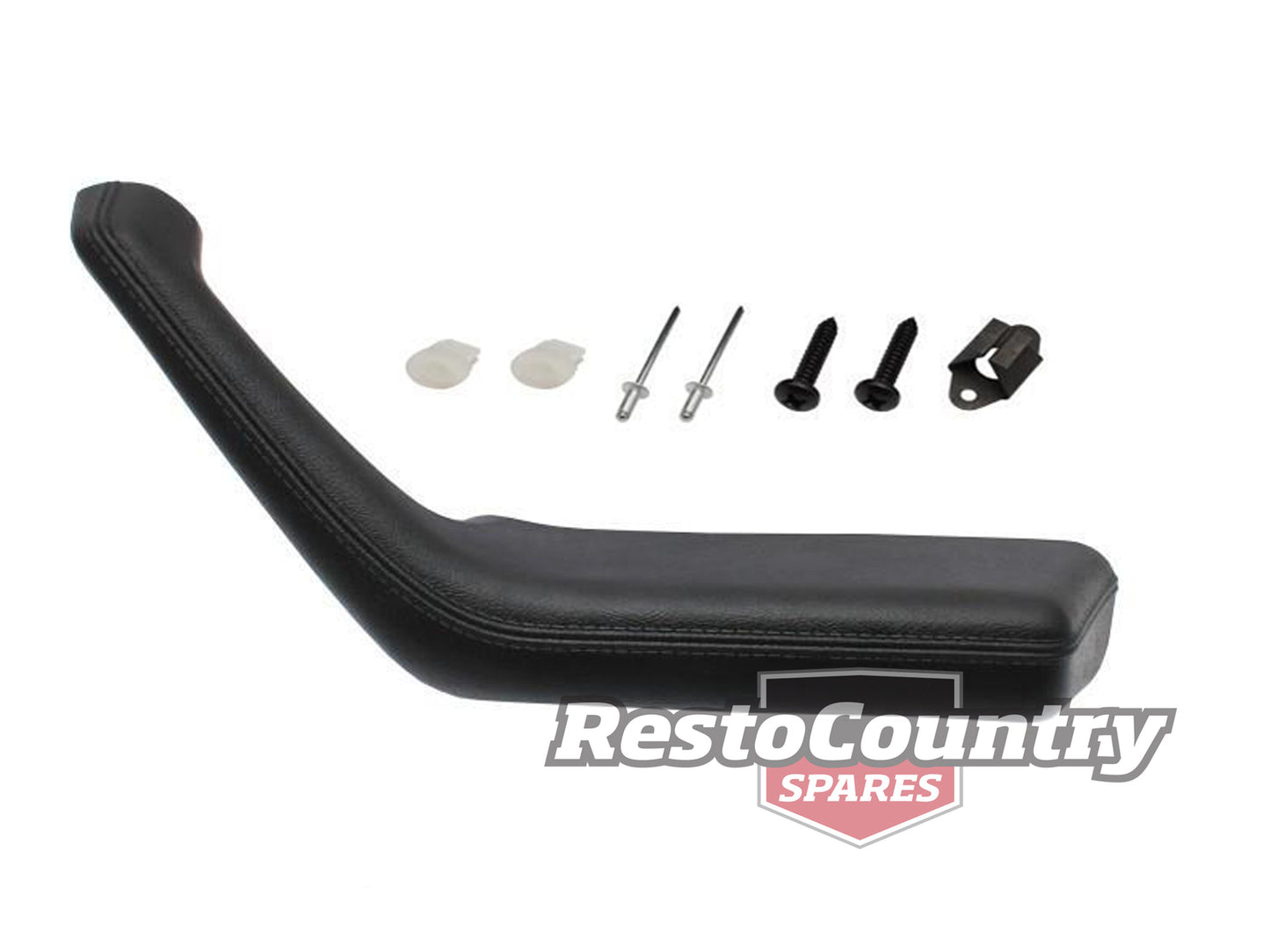 Armrest Door XA XB GT Fairmont Front Right Hand Black - AR2004