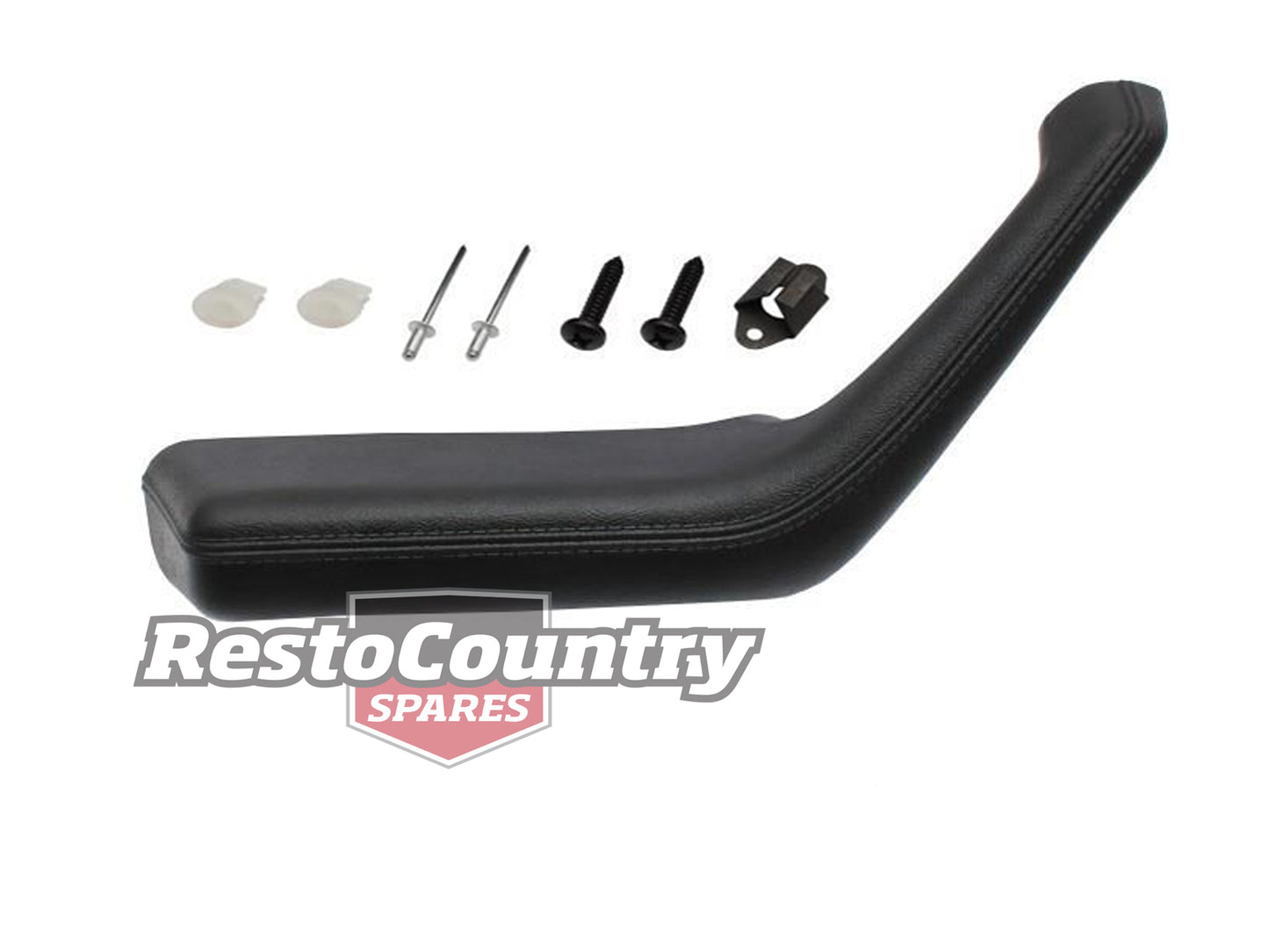 Armrest Door XA XB GT Fairmont Front Left Hand Black - AR2005