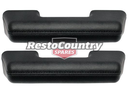 Armrest Door XA XB Left and Right Pair, Suits Front Or Rear Black - AR2006