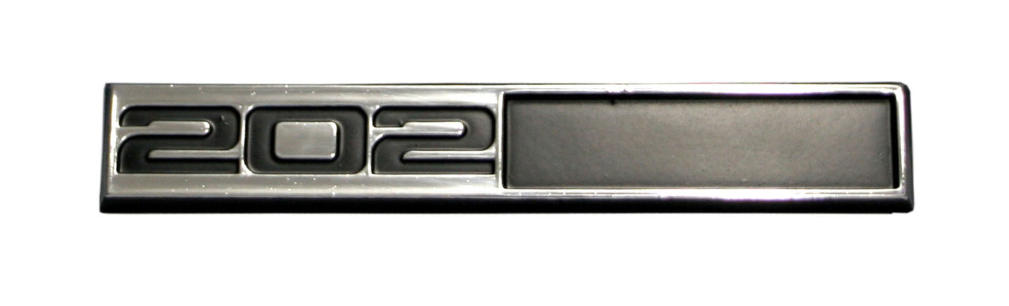 Badge "202" HQ Boot Tailgate - B1012