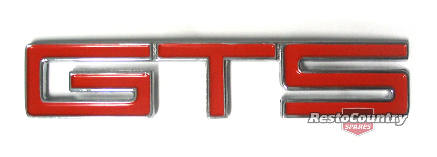 Badge "GTS" Fender Boot (Red) HK HT - B1044