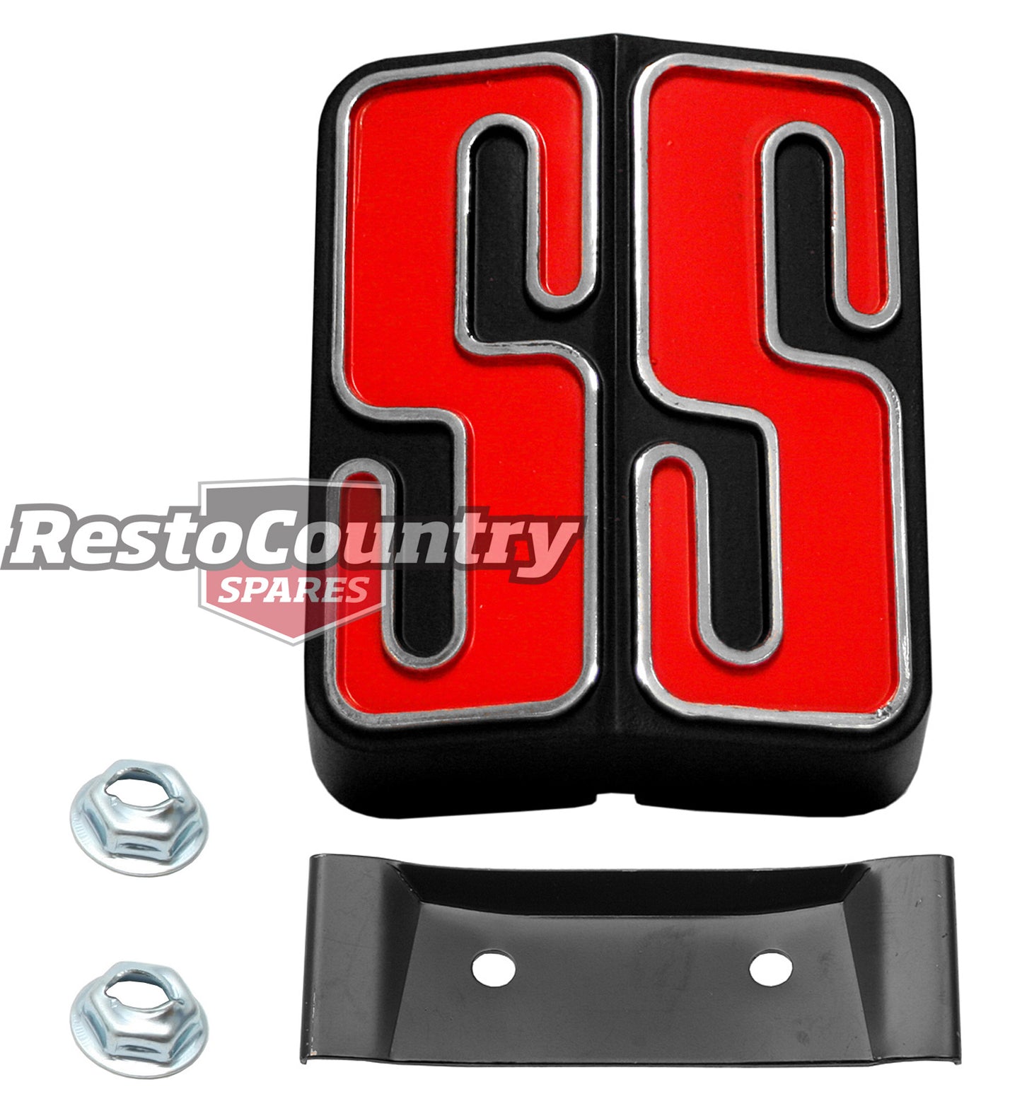 Badge "SS" Grille Emblem LX - B1054