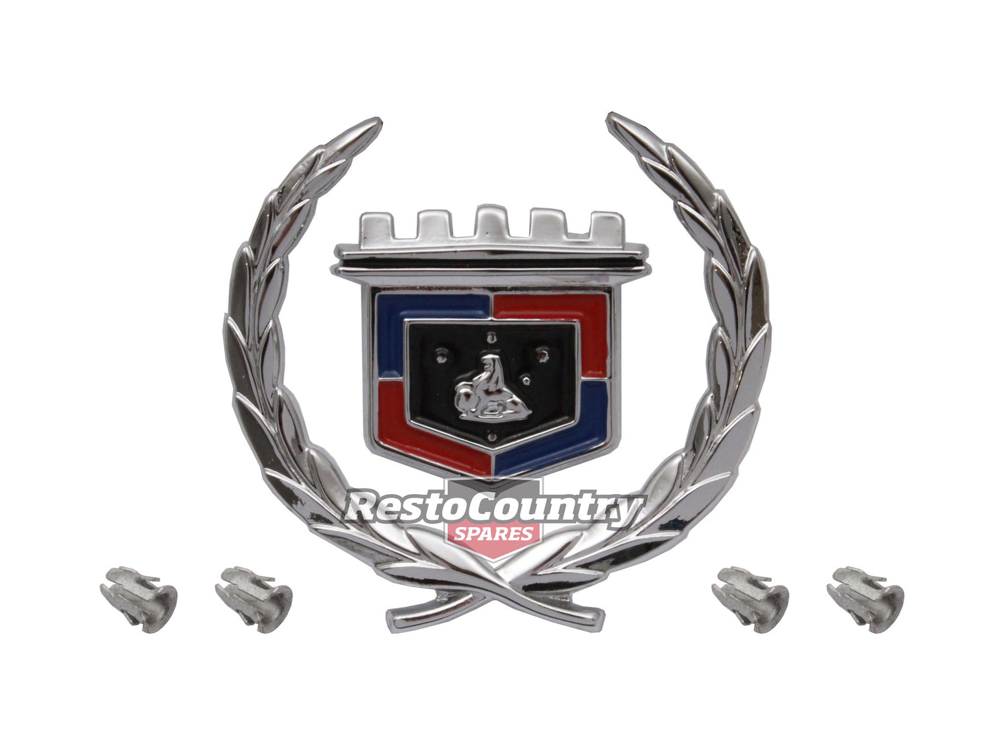 Badge "Wreath" Statesman Deville HQ Boot HQ HJ HX Quarter Pan - B1072