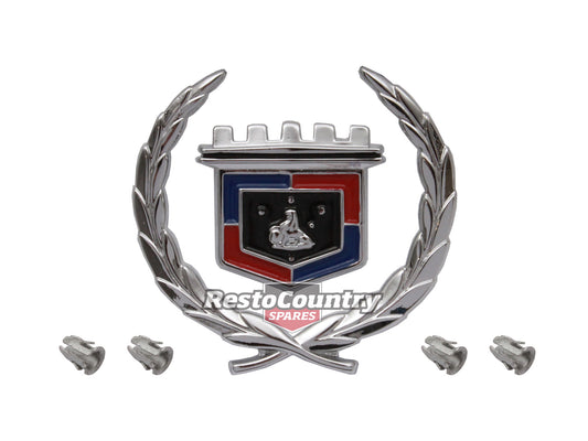 Badge "Wreath" Statesman Deville HQ Boot HQ HJ HX Quarter Pan - B1072