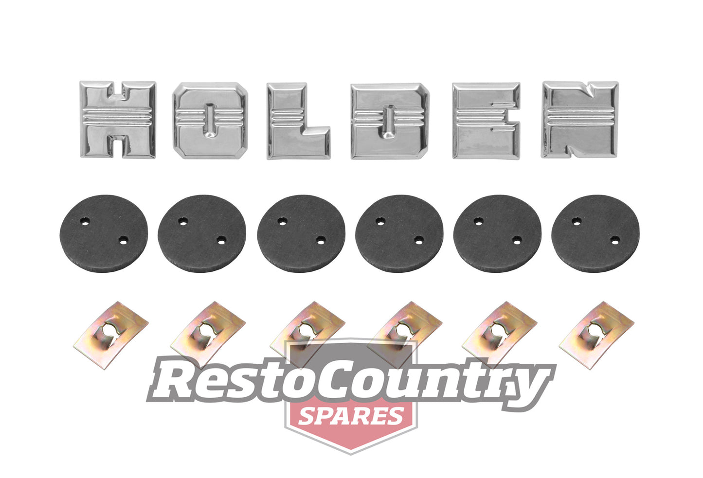 Badge Letter Kit FX Bonnet Or Boot With Clips & Seals - B1082