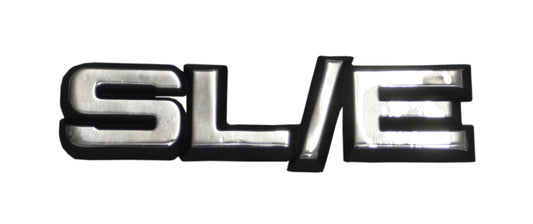 Badge "SLE" VH Commodore Boot Lid - B1108