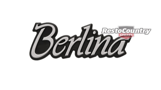 Badge "Berlina" VK VL Commodore Boot Lid & Tailgate - B1118