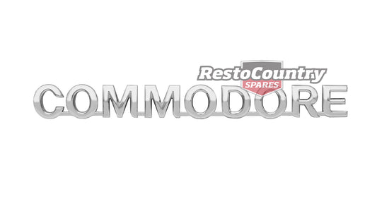 Badge "Commodore" Back Panel Series 2 VS Commodore - B1144