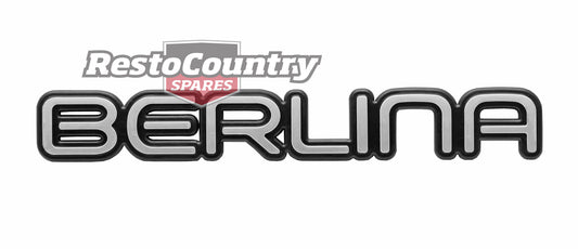 Badge "Berlina" Front Fender VN Commodore - B1164