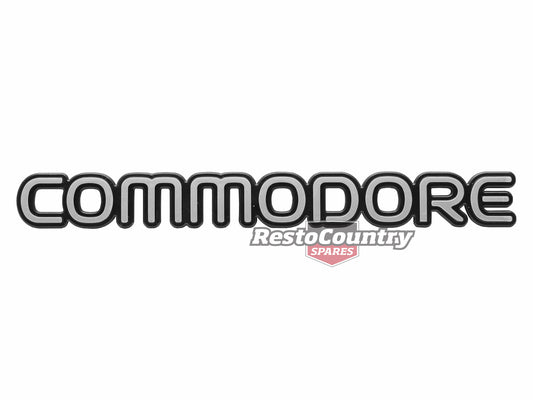 Badge "Commodore" Boot Tailgate VN Commodore - B1170