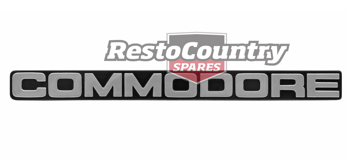 Badge "Commodore" VH Front Bumper - B1263