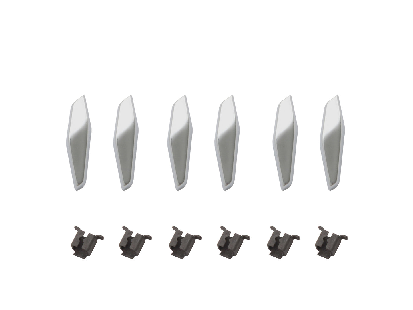 Badge Fender Ornament Kit EK (3 Left, 3 Right) - B1282