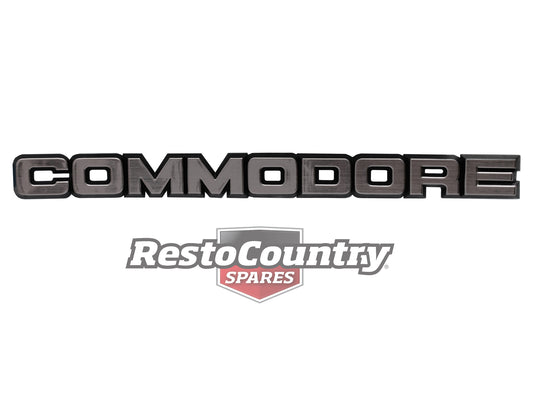 Badge "Commodore" Bootlid & Tailgate VH - B1289