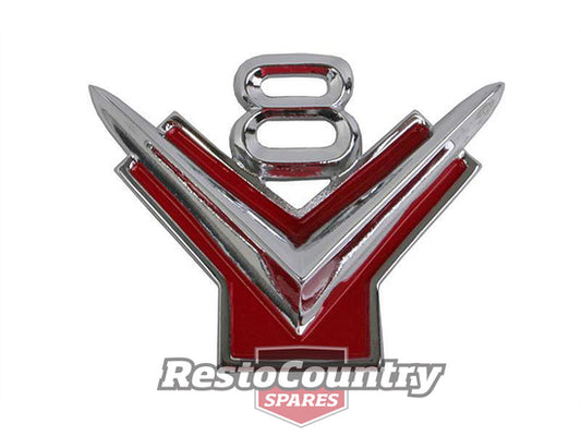 Badge "V8" XR And Customline Fender - B2003