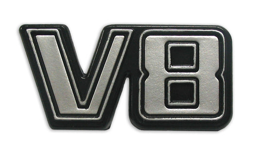 Badge "V8" Fender XA XB ZF ZG (302) - B2022