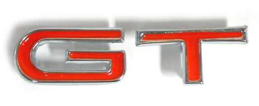 Badge "G & T" Glovebox Letters Small Orange XT XW - B2049