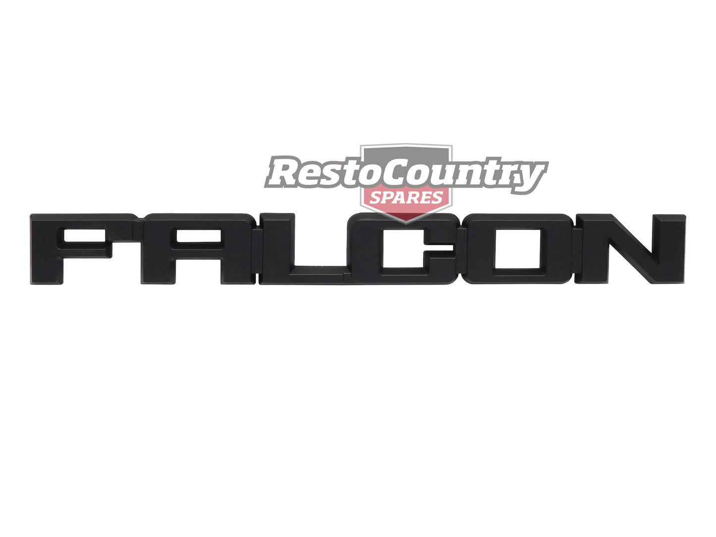 Badge "Falcon" Black XD XE XF Boot & Tailgate - B2059