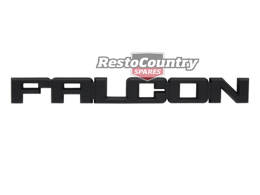 Badge "Falcon" Black XD XE XF Boot & Tailgate - B2059