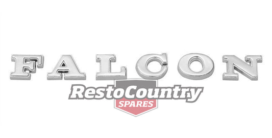 Badge Boot "Falcon" Letters XW GT (Inc Adhesive) - B2101