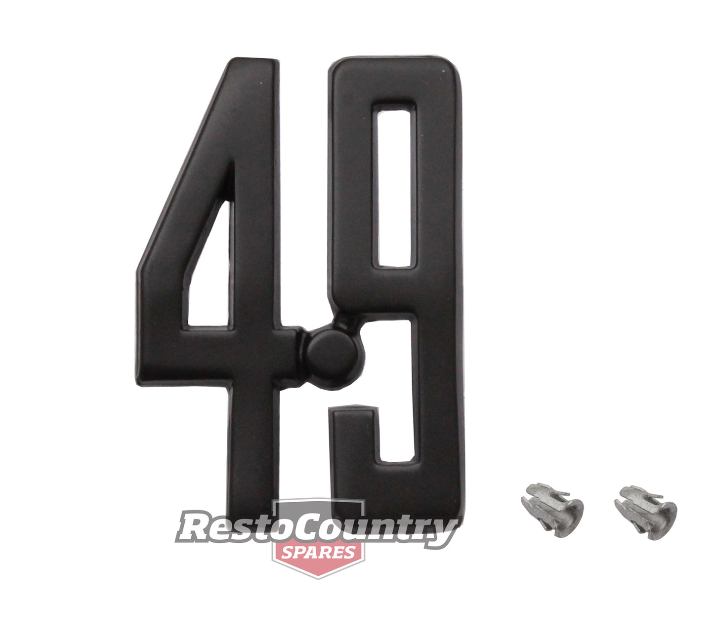 Badge "4.9" XC Fender (Black) 4.9l GS & Cobra - B2105