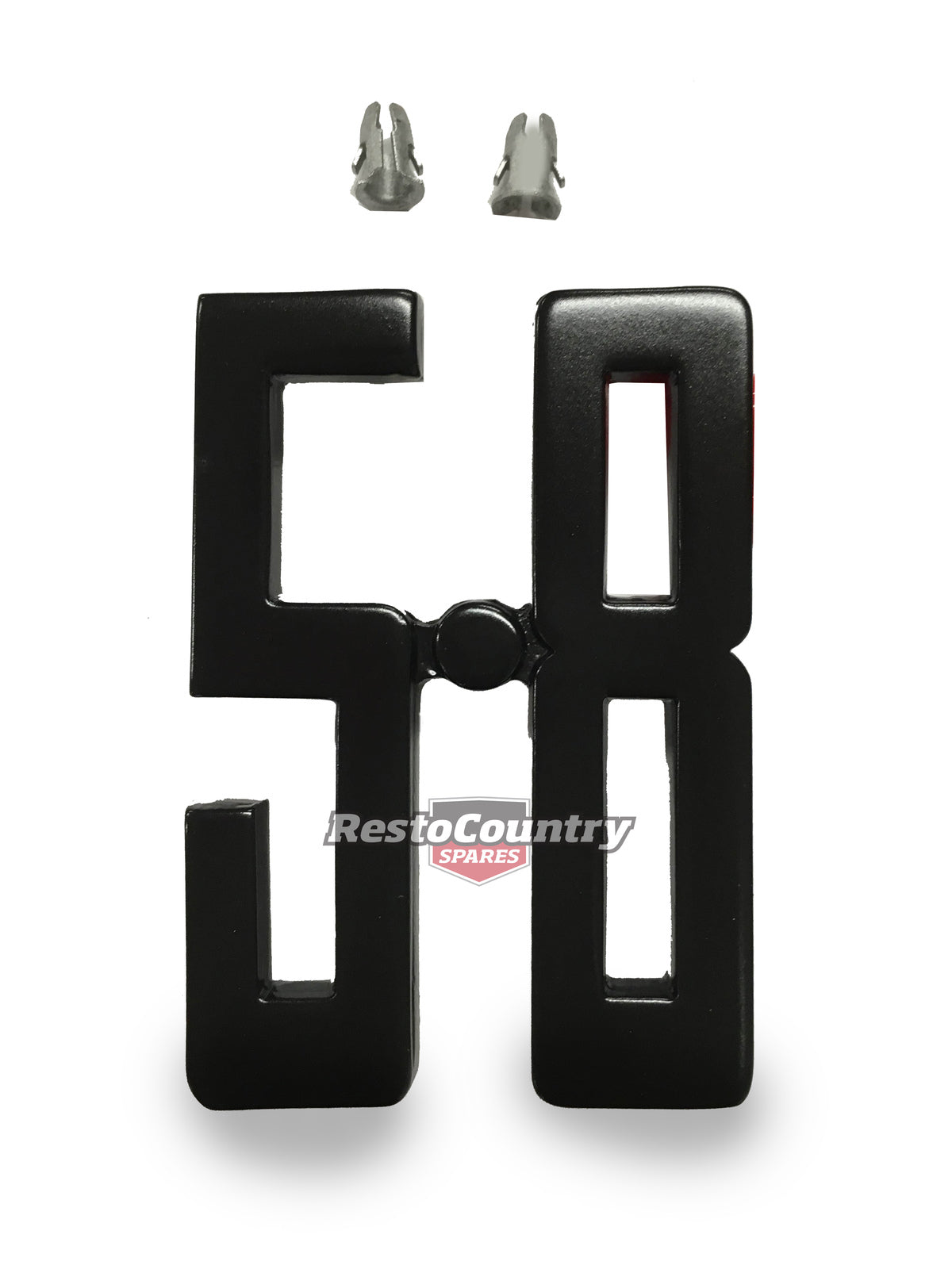 Badge "5.8" (Black) XC GS Fender - B2107