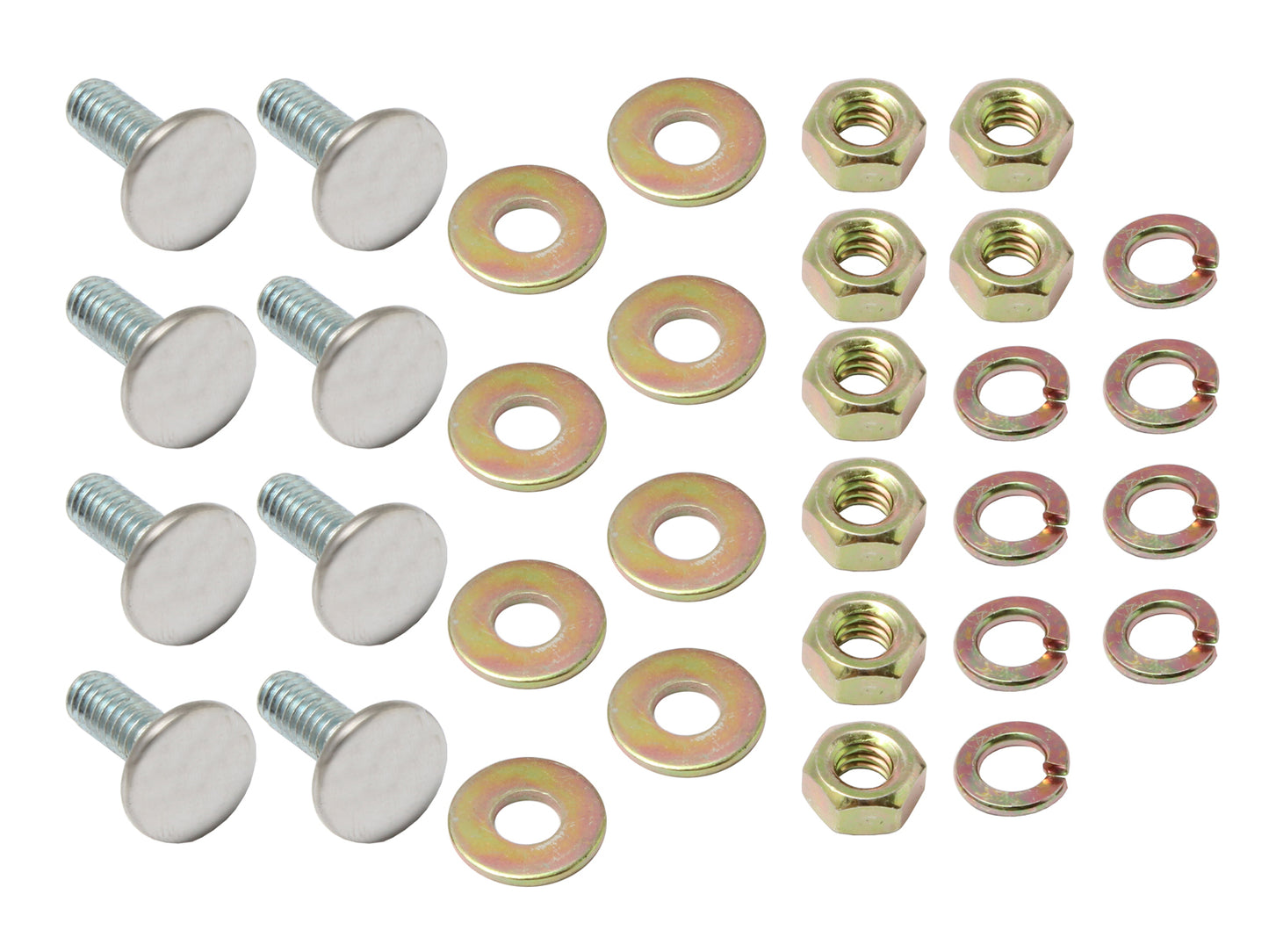 Bumper Bar Bolt Kit HD HR LC LJ HQ Sedan Wagon Rear - BB1006F