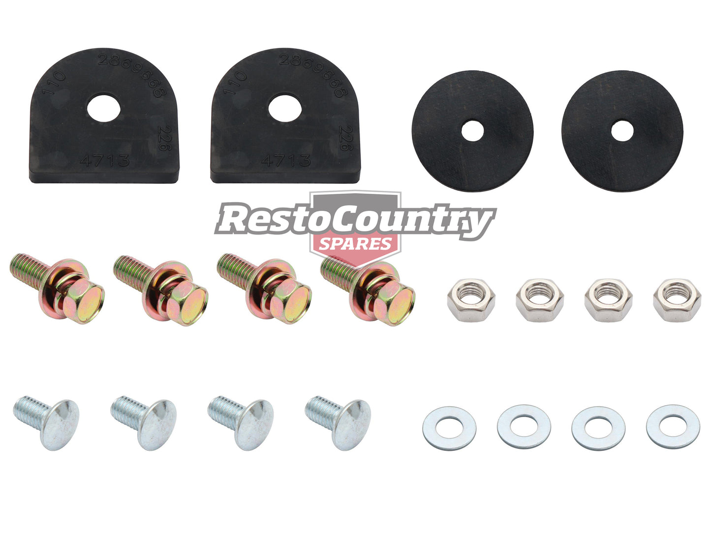 Bumper Bar Mounting Kit Rear Standard VB VC VH Commodore - BB1024