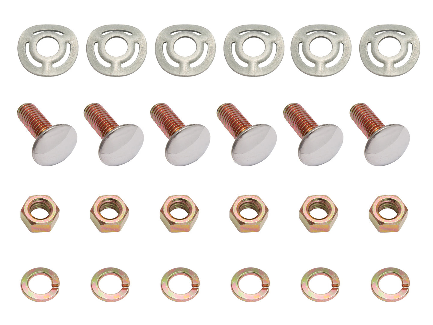 Bumper Bar Bolt Kit XA XB ZF ZG Rear With Washers - BB2004